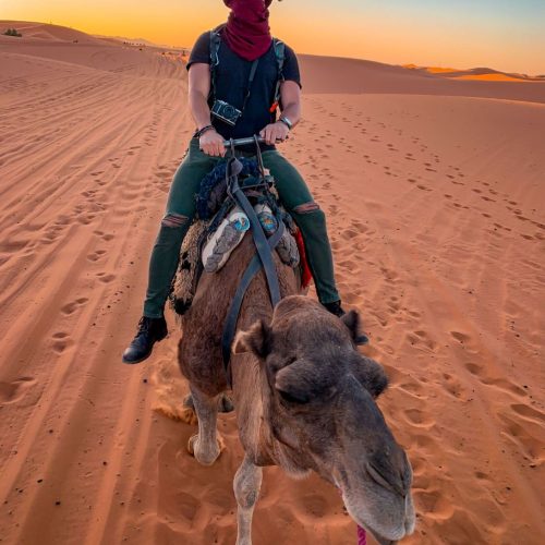 Sunset-in-Merzouga-Sahara-desert